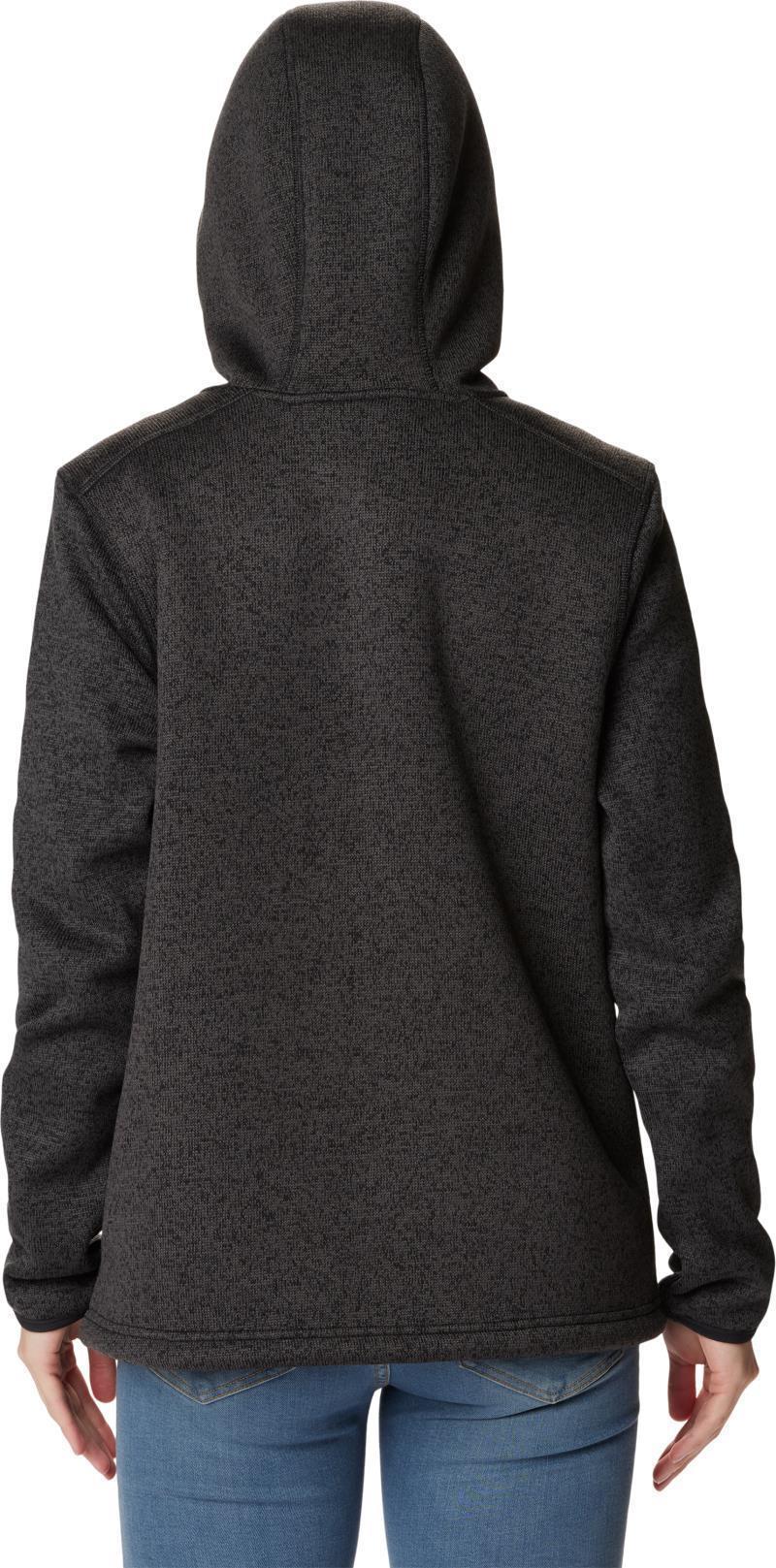 Sweater Weather Sherpa Full Zip - Womens - Black Heather 2