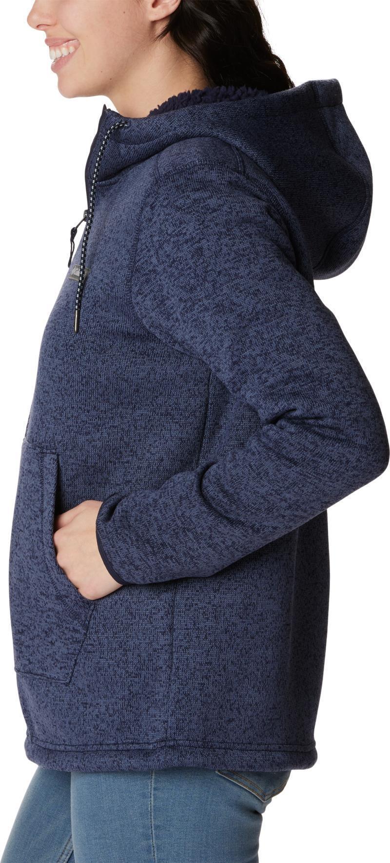 Sweater Weather Sherpa Full Zip - Womens - Dark Nocturnal Heather 5