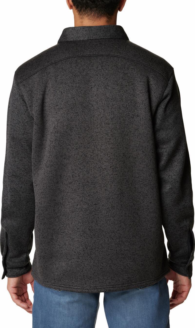 Sweater Weather Shirt Jacket - Mens - Black Heather 2