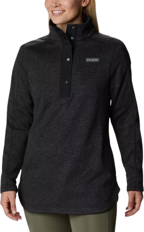 Sweater Weather Tunic - Womens - Black Heather 1