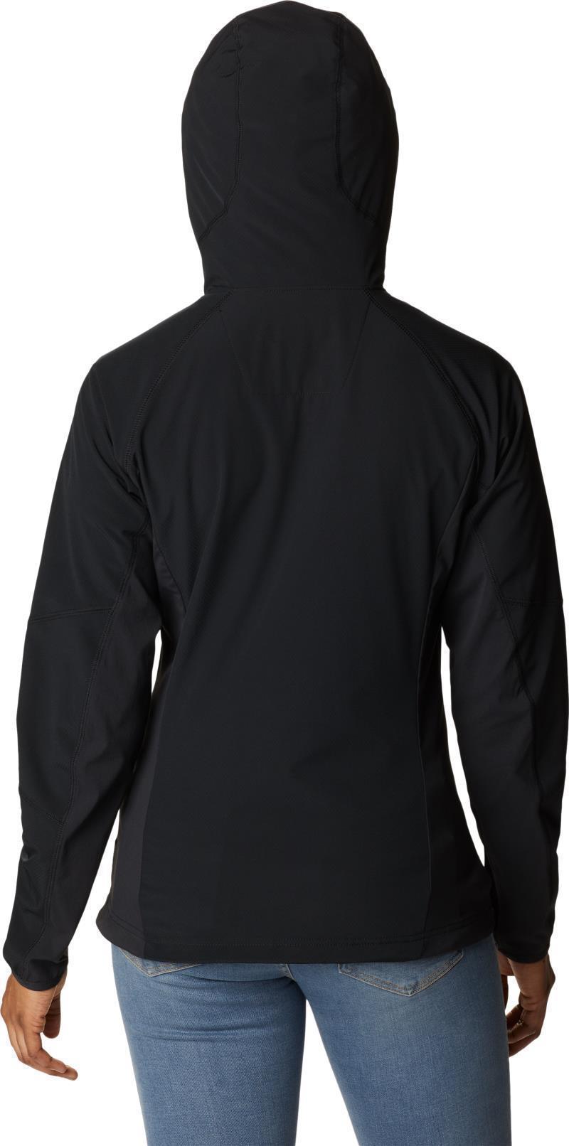 Sweet As Softshell Hoodie - Womens - Black 2