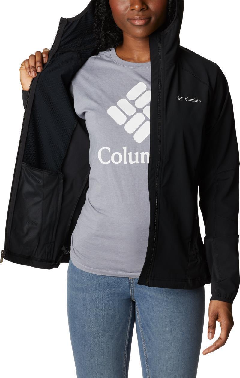 Sweet As Softshell Hoodie - Womens - Black 4