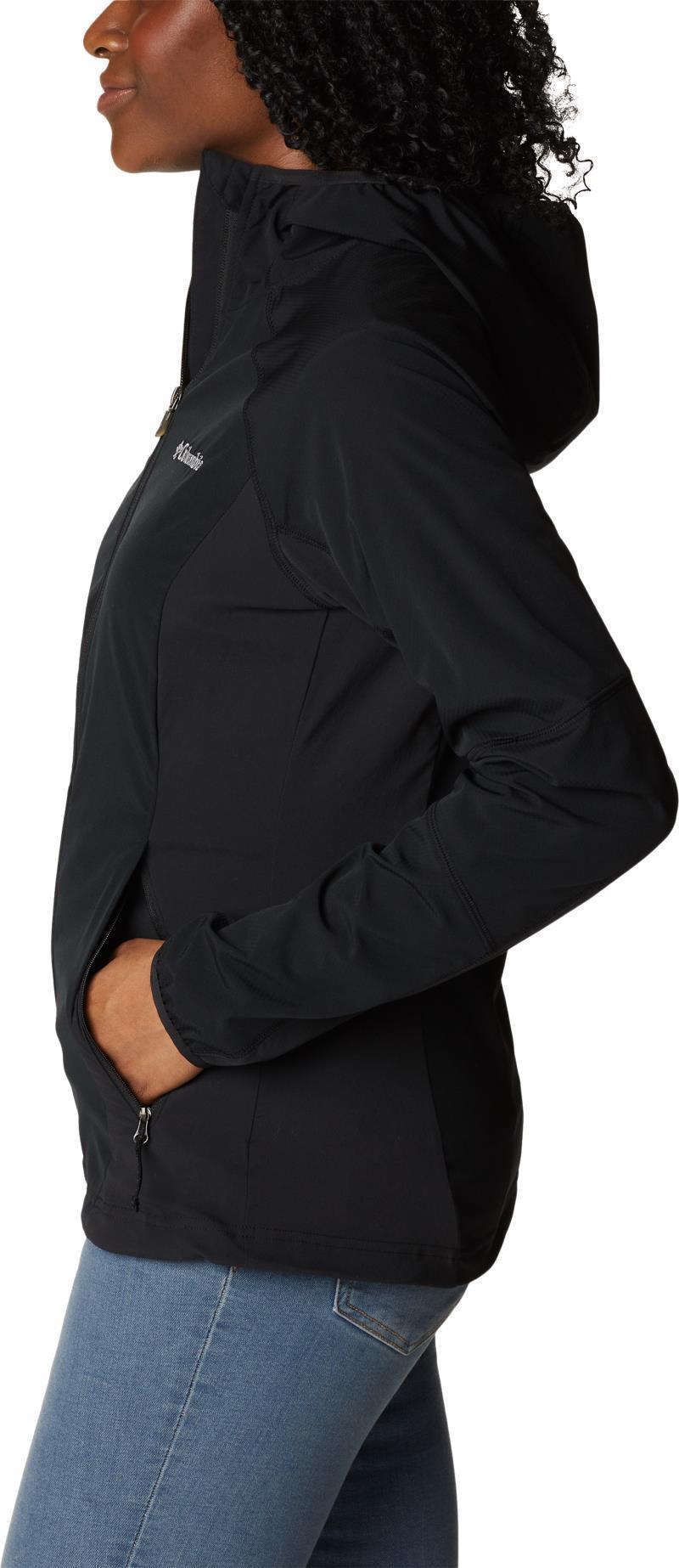 Sweet As Softshell Hoodie - Womens - Black 5