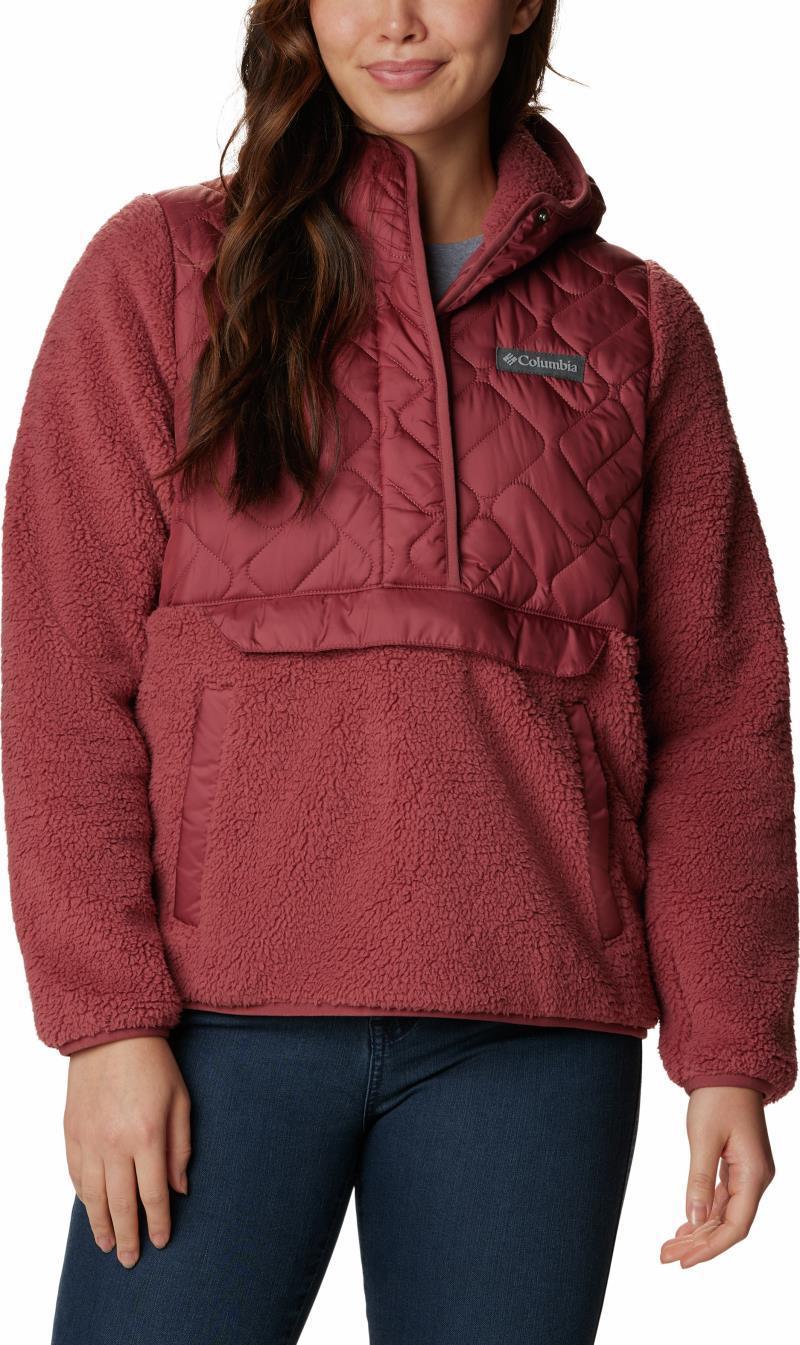 Sweet View Fleece Hooded Pullover - Womens - Beetroot 1