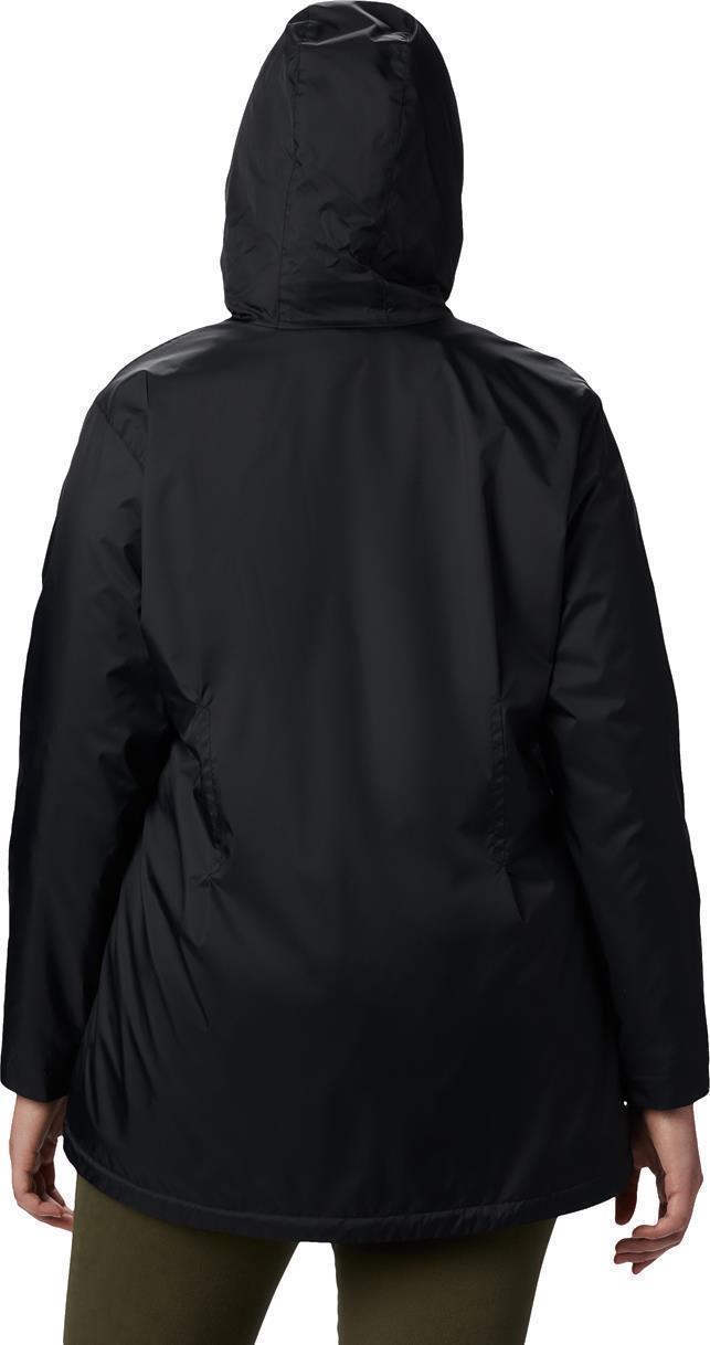 Switchback Lined Long Jacket - Plus - Womens - Black 2