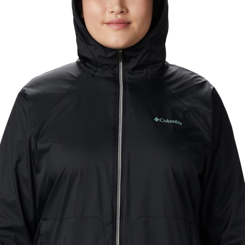 Switchback Lined Long Jacket - Plus - Womens - Black 5