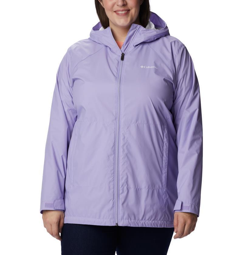 Switchback Lined Long Jacket - Plus - Womens - Frosted Purple 1