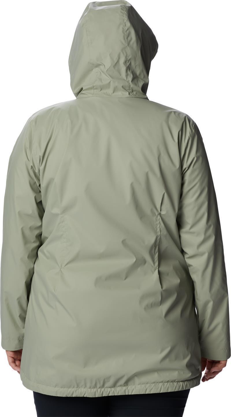 Switchback Lined Long Jacket - Plus - Womens - Safari 2