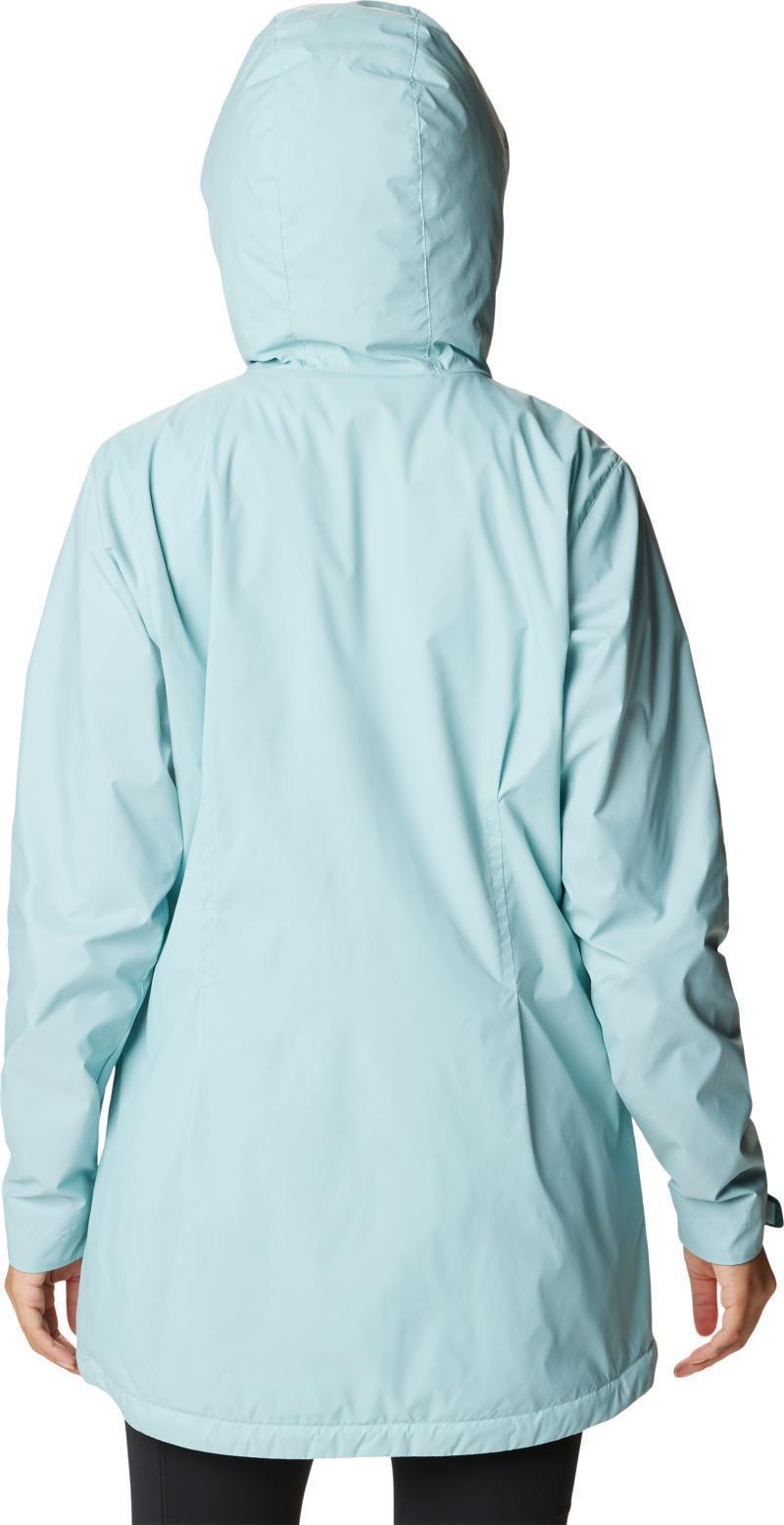 Switchback Lined Long Jacket - Womens - Aqua Haze 2