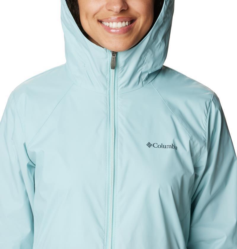 Switchback Lined Long Jacket - Womens - Aqua Haze 6