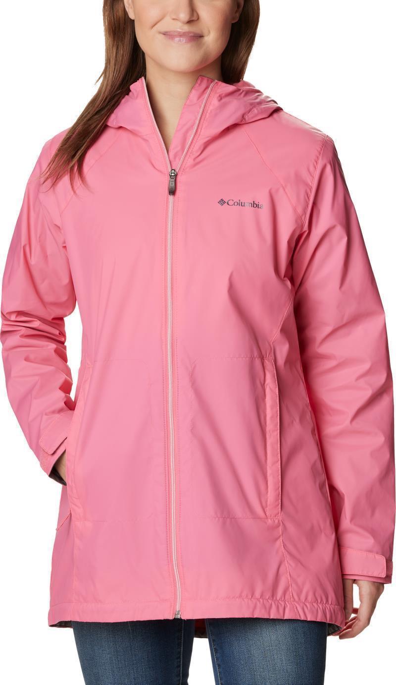 Switchback Lined Long Jacket - Womens - Camellia Rose 1