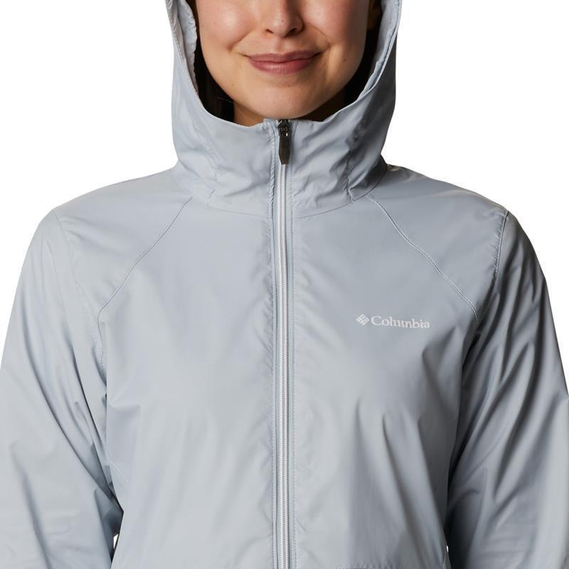 Switchback Lined Long Jacket - Womens - Cirrus Grey 6