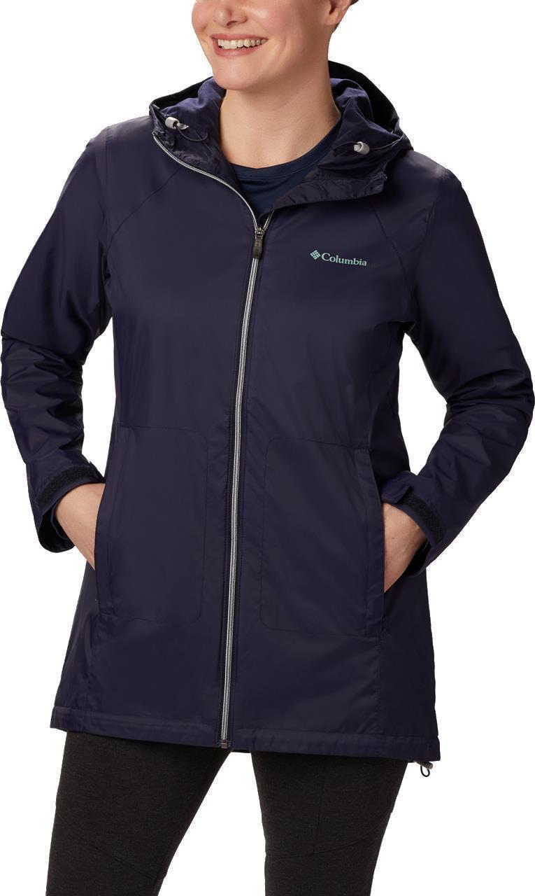 Switchback Lined Long Jacket - Womens - Dark Nocturnal 1