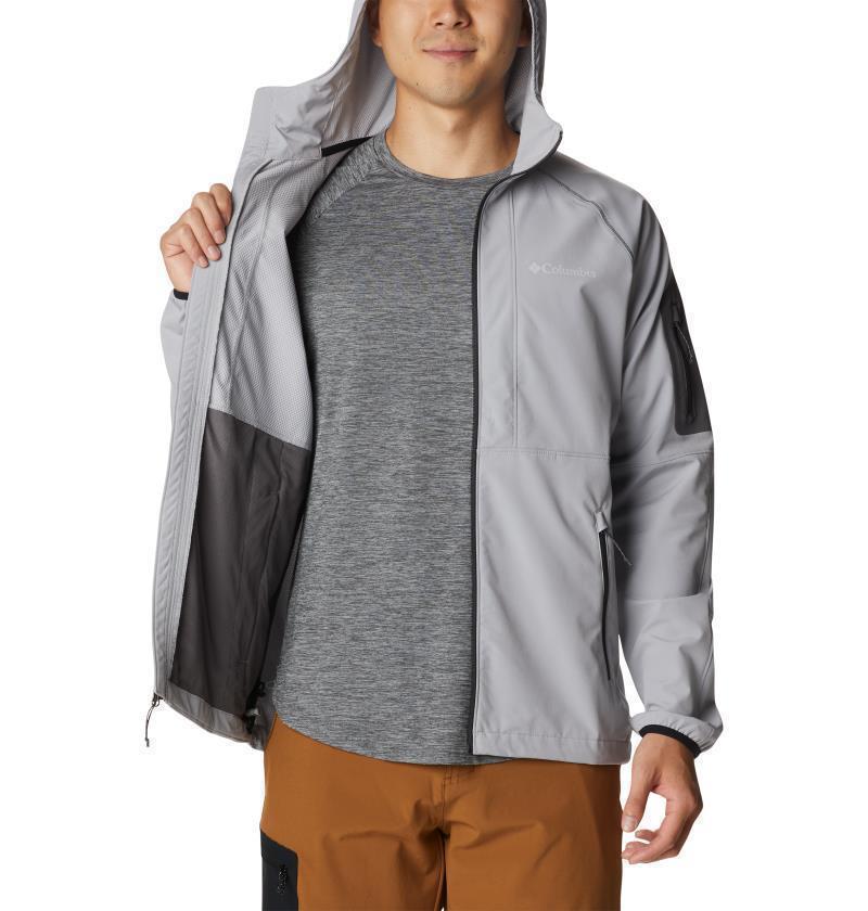 Tall Heights Hooded Softshell - Mens - Columbia Grey 5