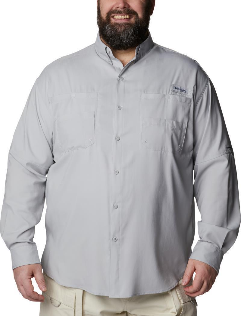 Tamiami II LS Shirt - Big - Mens - Cool Grey 1