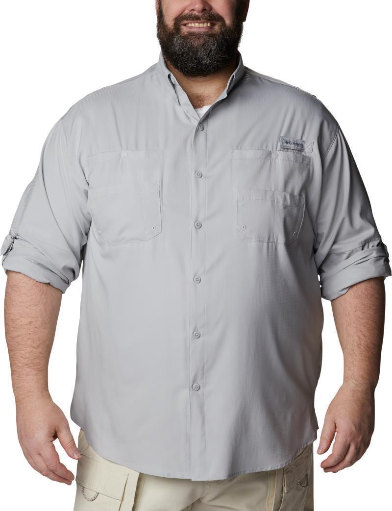 Tamiami II LS Shirt - Big - Mens - Cool Grey 3