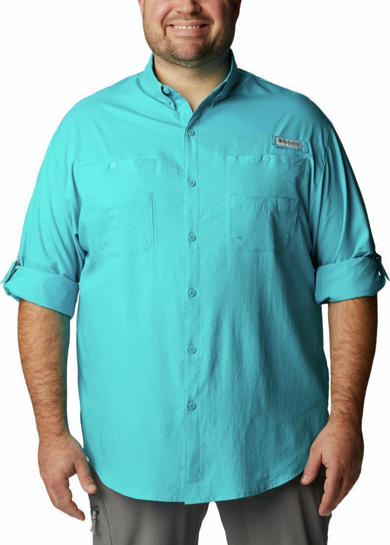 Tamiami II LS Shirt - Big - Mens - Ocean Teal 9