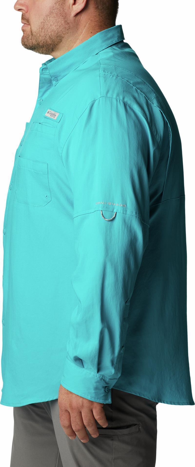 Tamiami II LS Shirt - Big - Mens - Ocean Teal 12