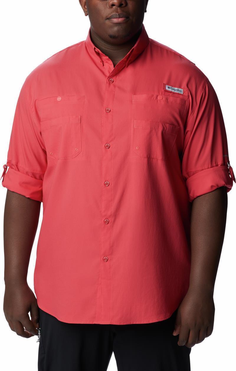 Tamiami II LS Shirt - Big - Mens - Sunset Red 9
