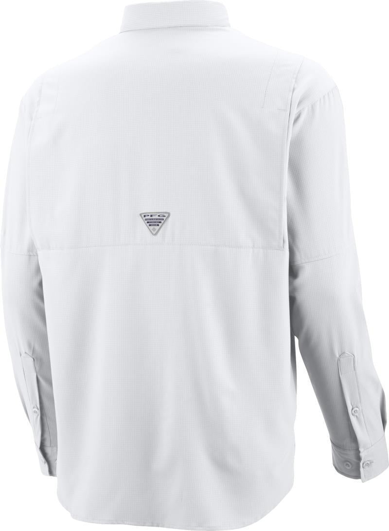 Tamiami II LS Shirt - Big - Mens - White 2