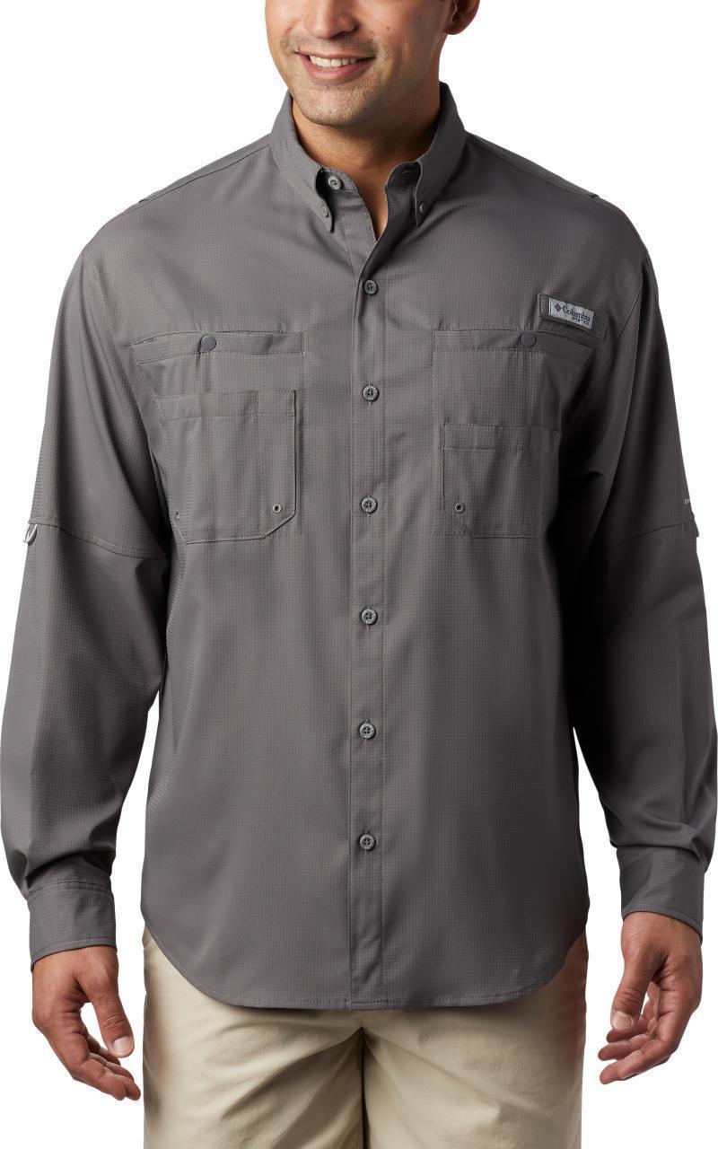 Tamiami II LS Shirt - Mens - City Grey 1