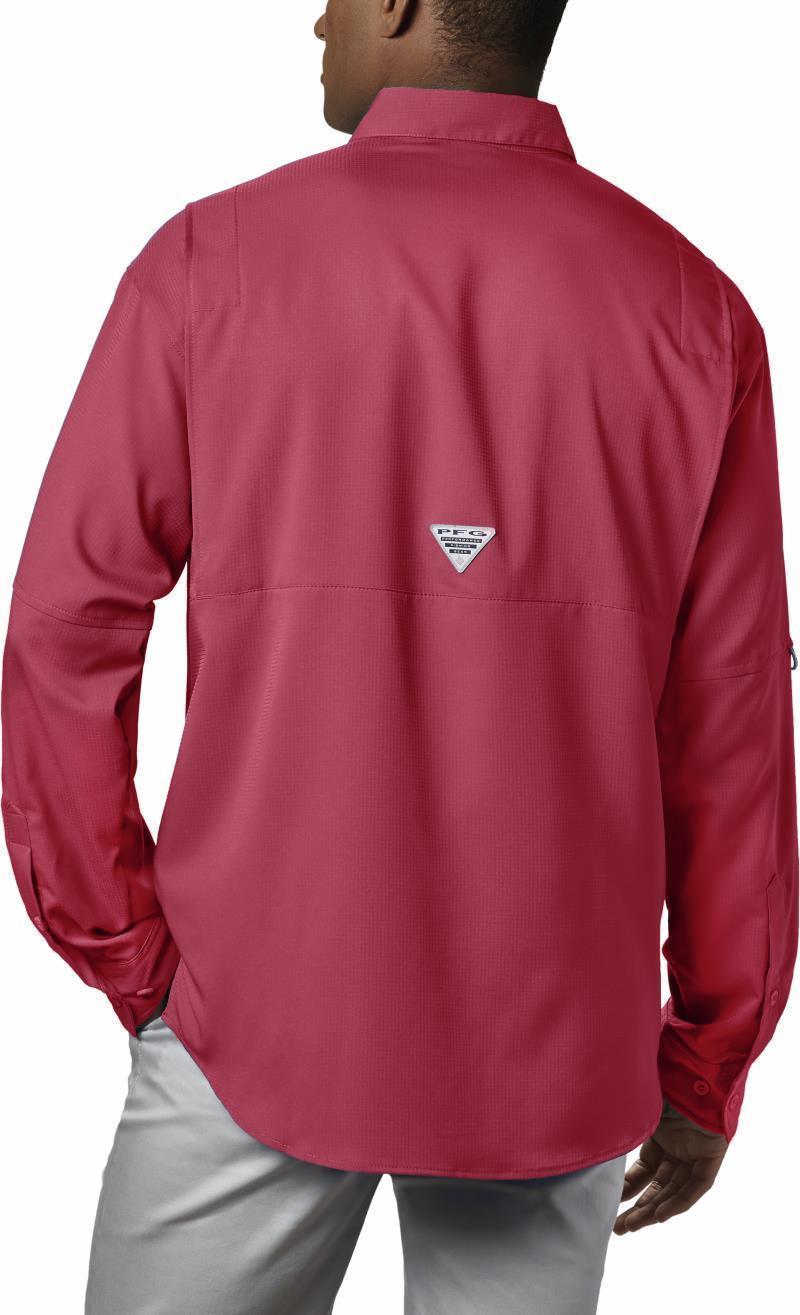 Tamiami II LS Shirt - Mens - Sunset Red 3