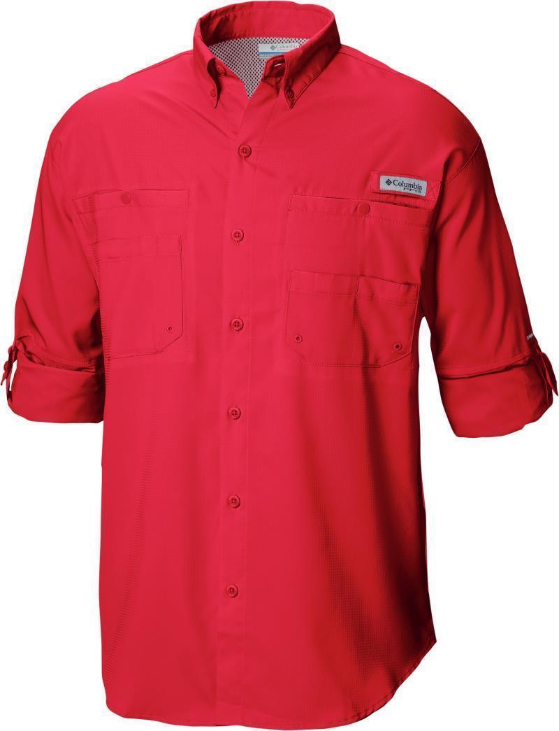 Tamiami II LS Shirt - Mens - Sunset Red 8