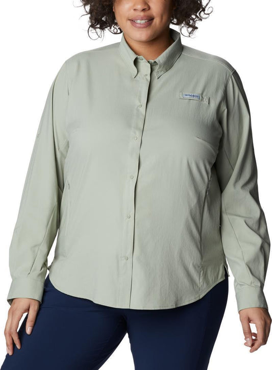 Tamiami II LS Shirt - Plus - Womens - Safari 1