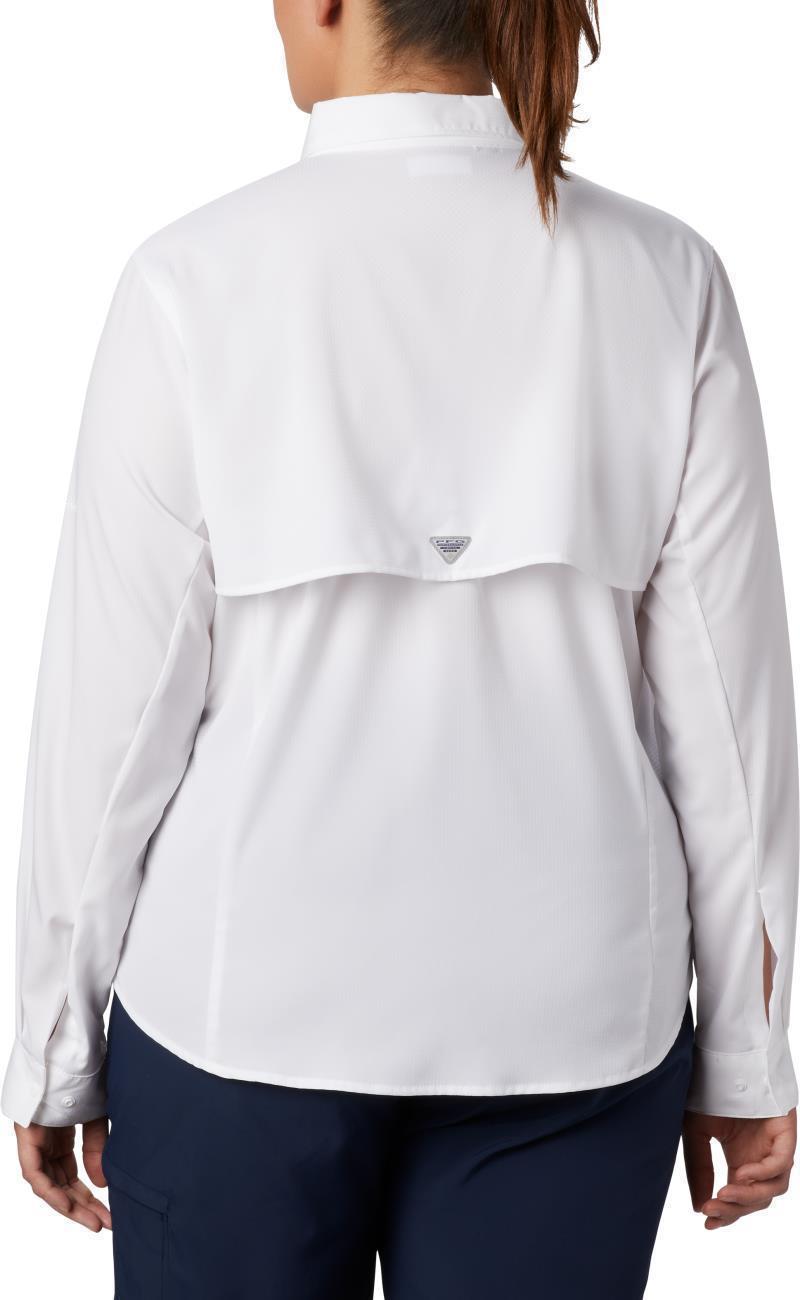 Tamiami II LS Shirt - Plus - Womens - White 2