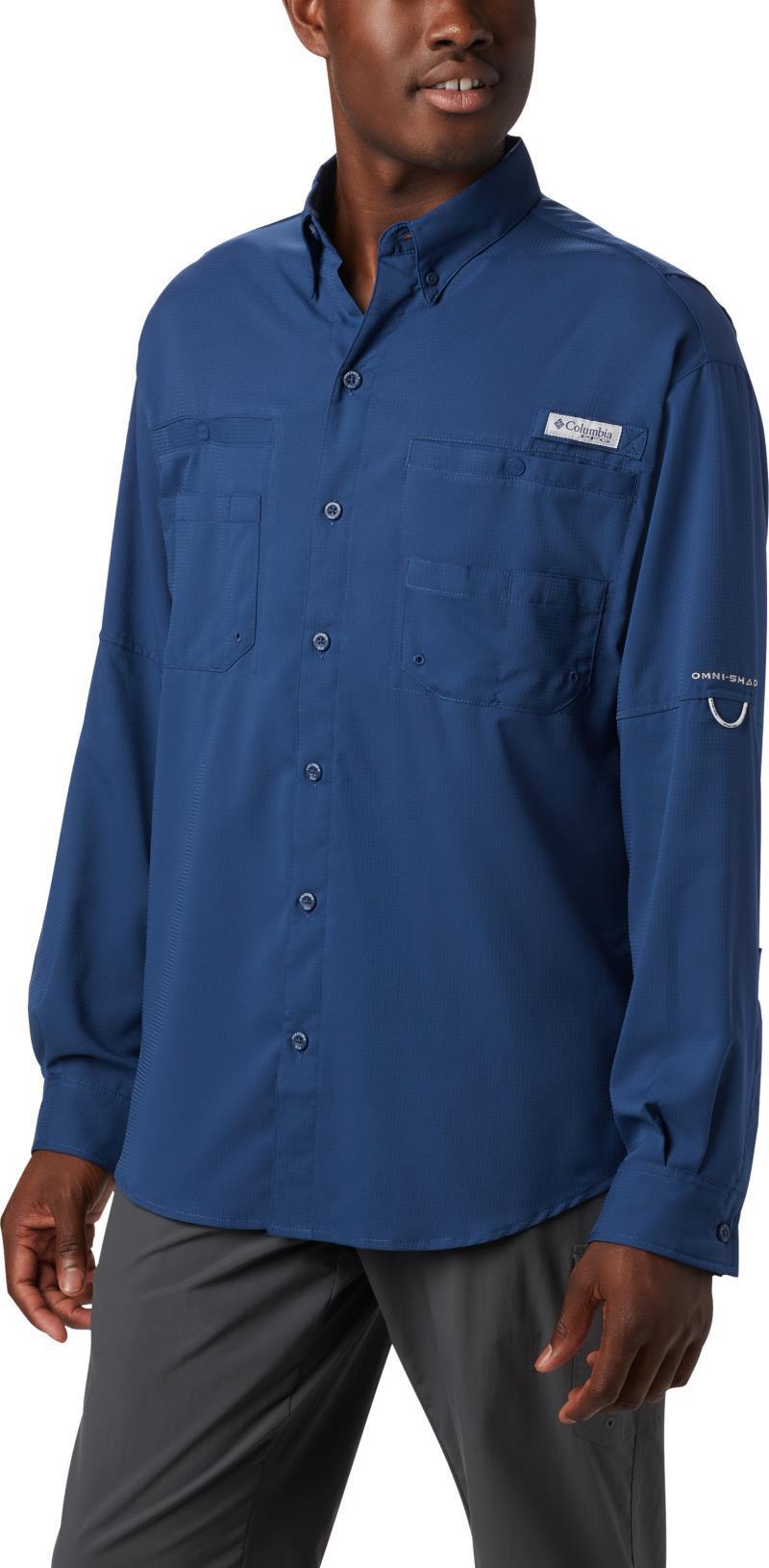 Tamiami II LS Shirt - Tall - Mens - Carbon 4