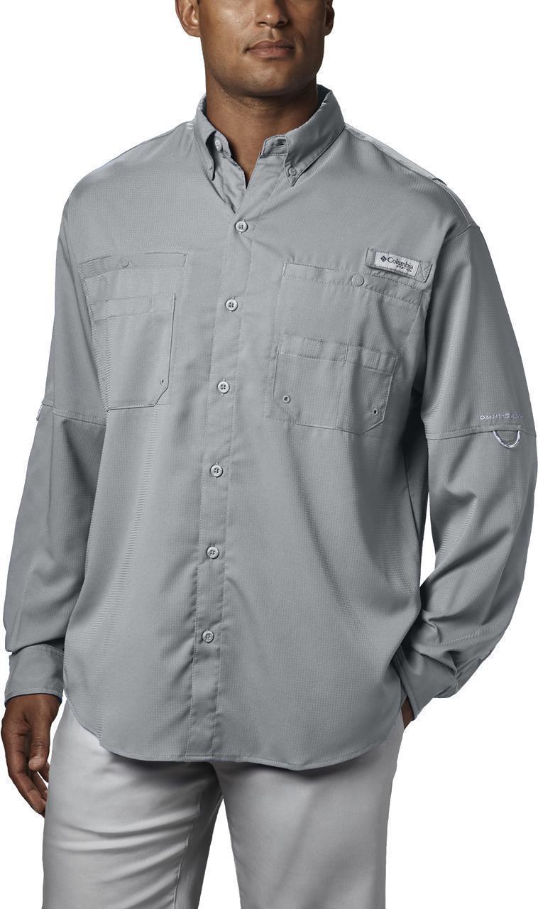 Tamiami II LS Shirt - Tall - Mens - Cool Grey 5