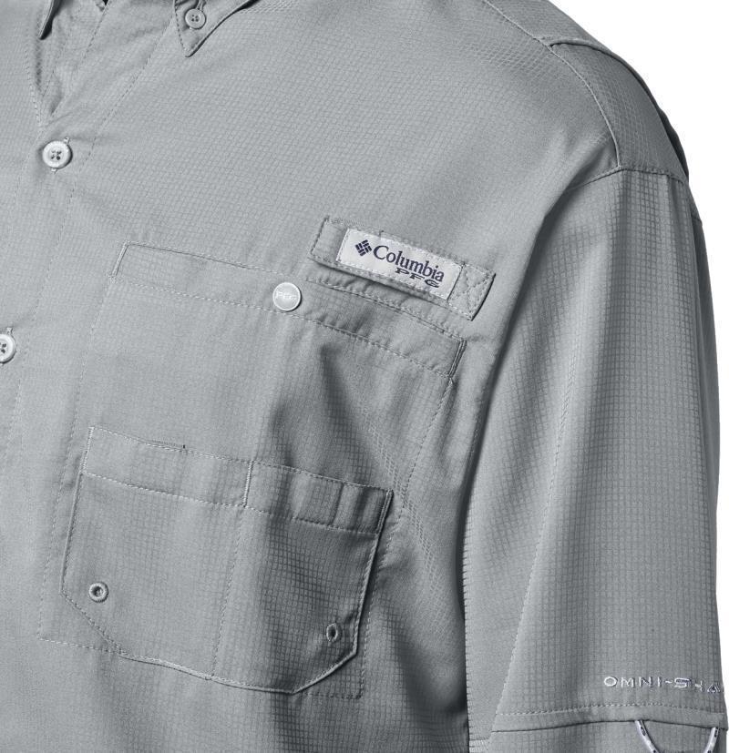 Tamiami II LS Shirt - Tall - Mens - Cool Grey 7