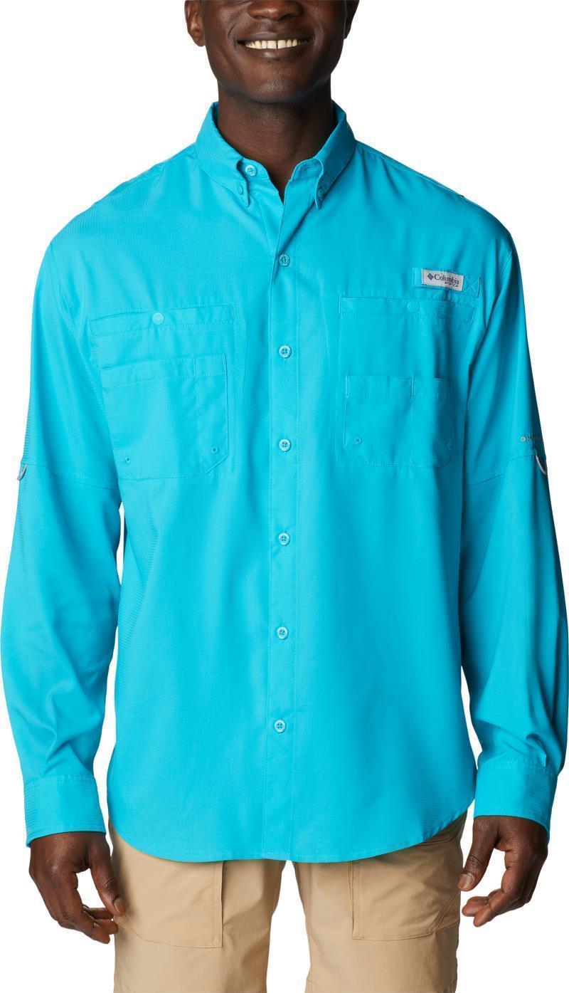 Tamiami II LS Shirt - Tall - Mens - Ocean Teal 1