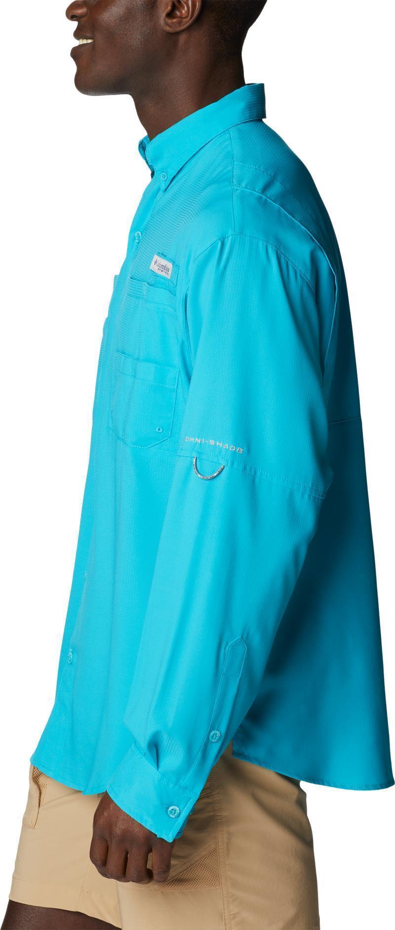 Tamiami II LS Shirt - Tall - Mens - Ocean Teal 3