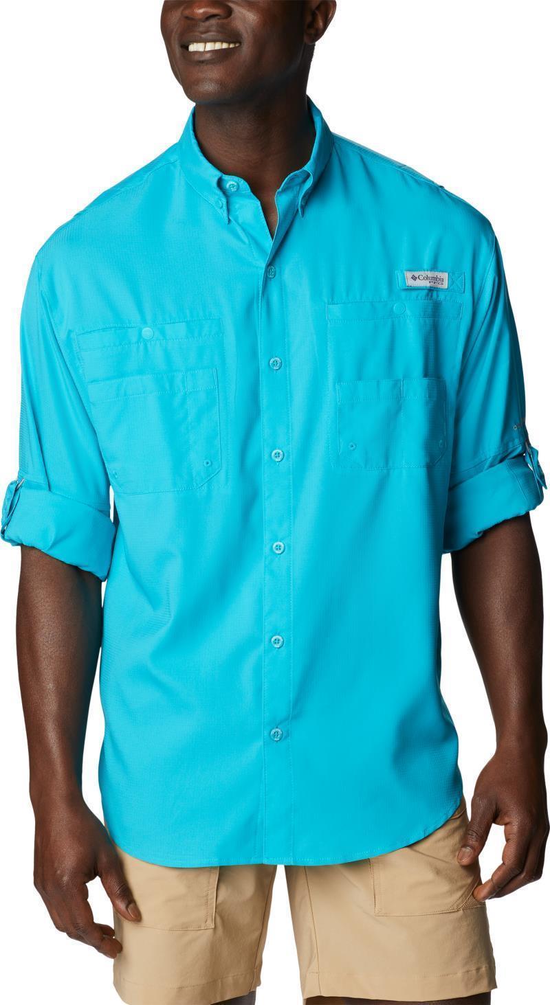 Tamiami II LS Shirt - Tall - Mens - Ocean Teal 4