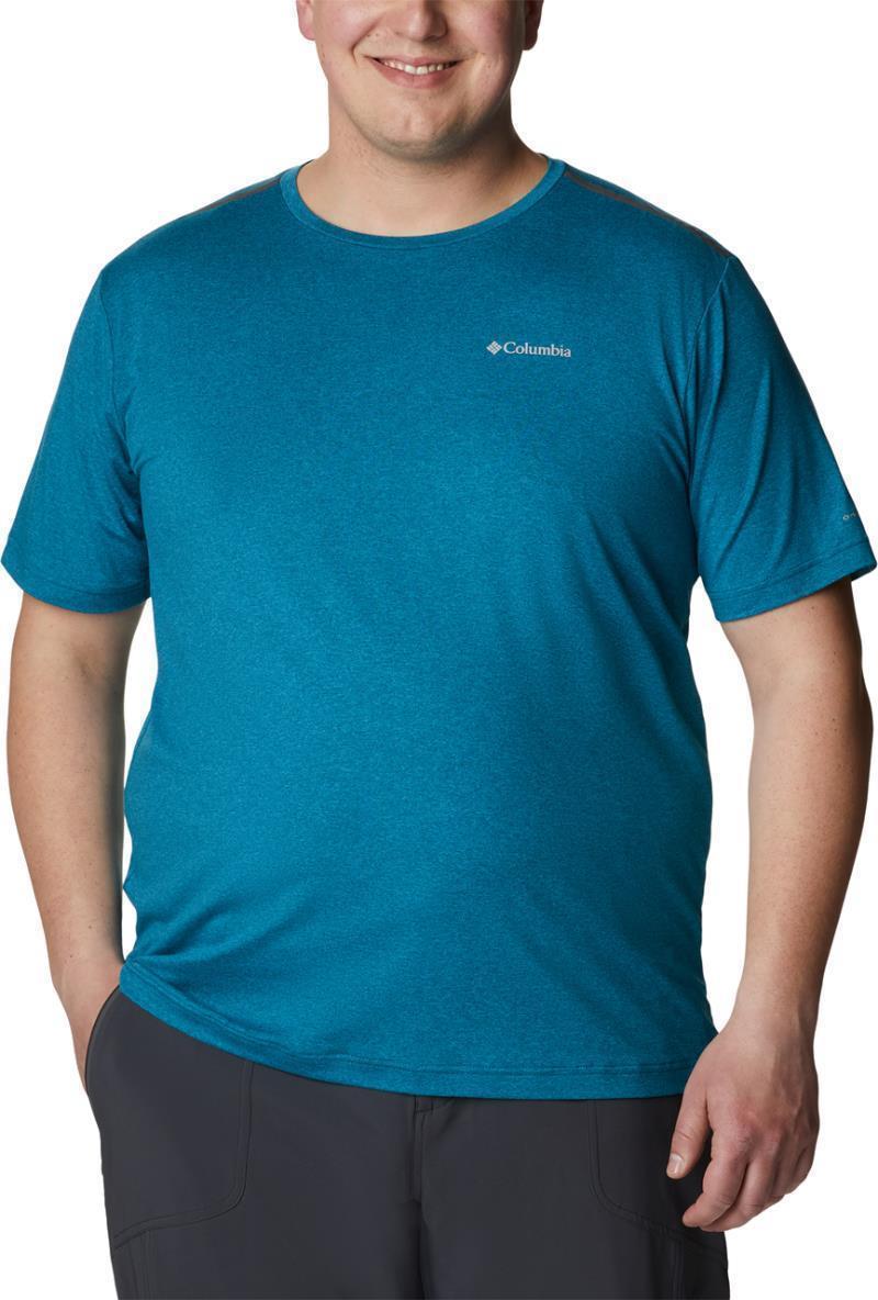 Tech Trail Crew Neck - Big - Mens - Deep Marine Heather 1