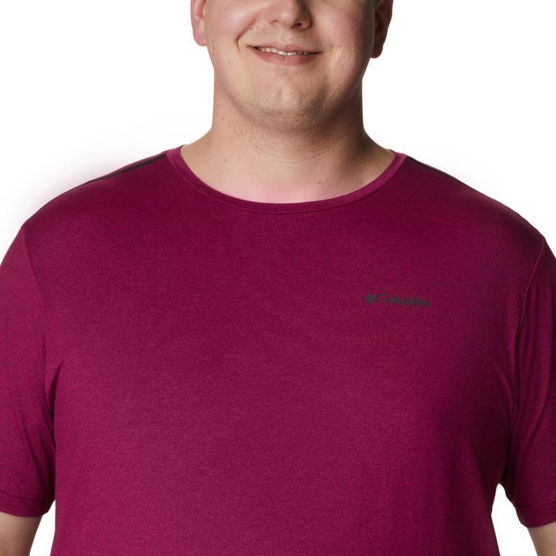 Tech Trail Crew Neck - Big - Mens - Red Onion Heather 5