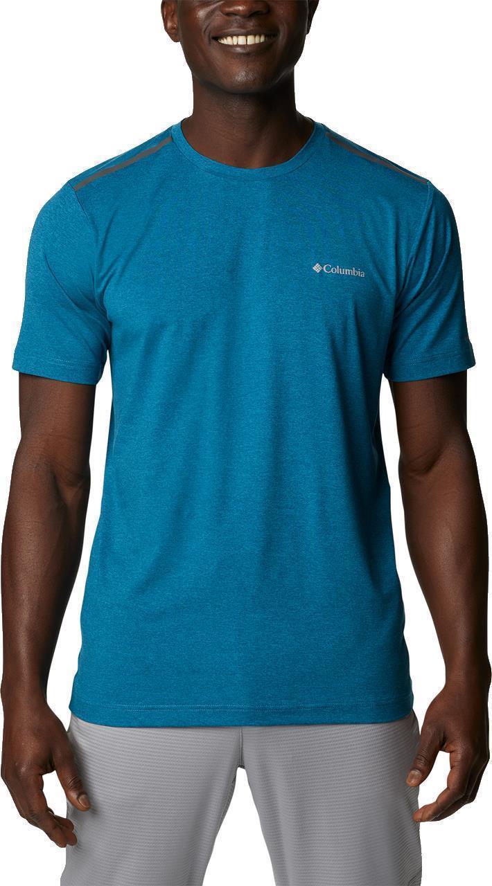 Tech Trail Crew Neck - Tall - Mens - Deep Marine Heather 1