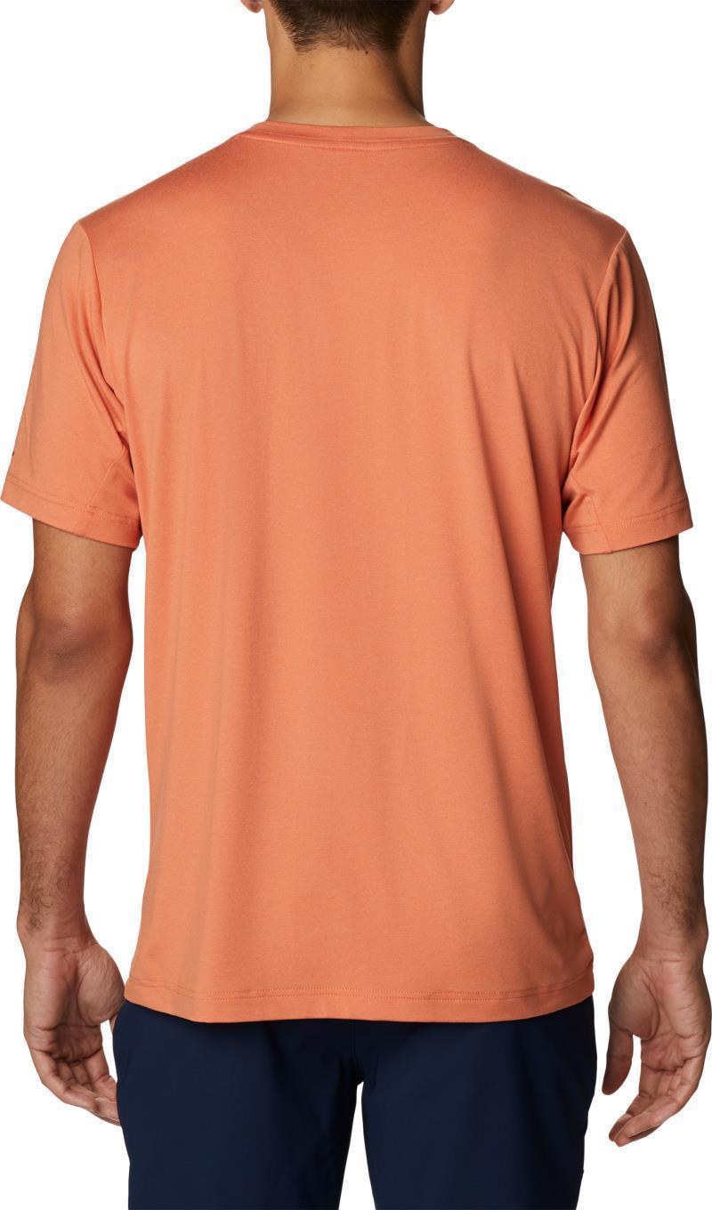 Tech Trail Crew Neck - Tall - Mens - Desert Orange Heather 2