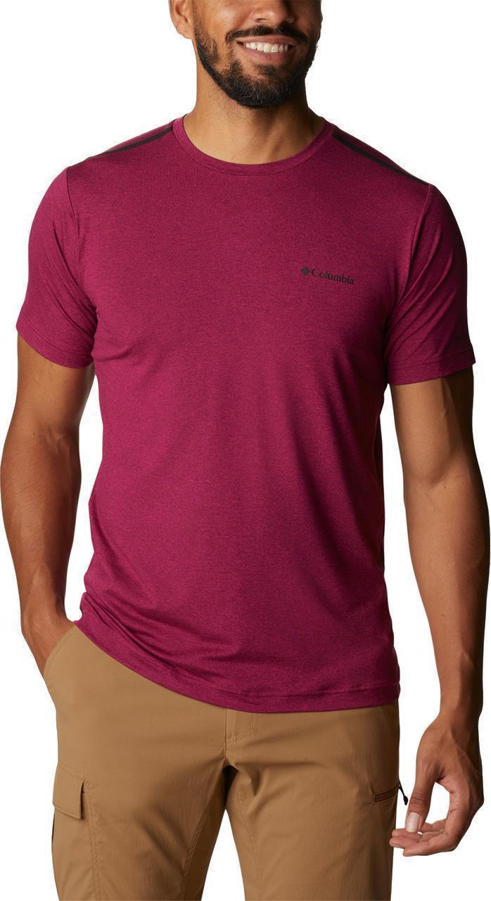 Tech Trail Crew Neck - Tall - Mens - Red Onion Heather 1
