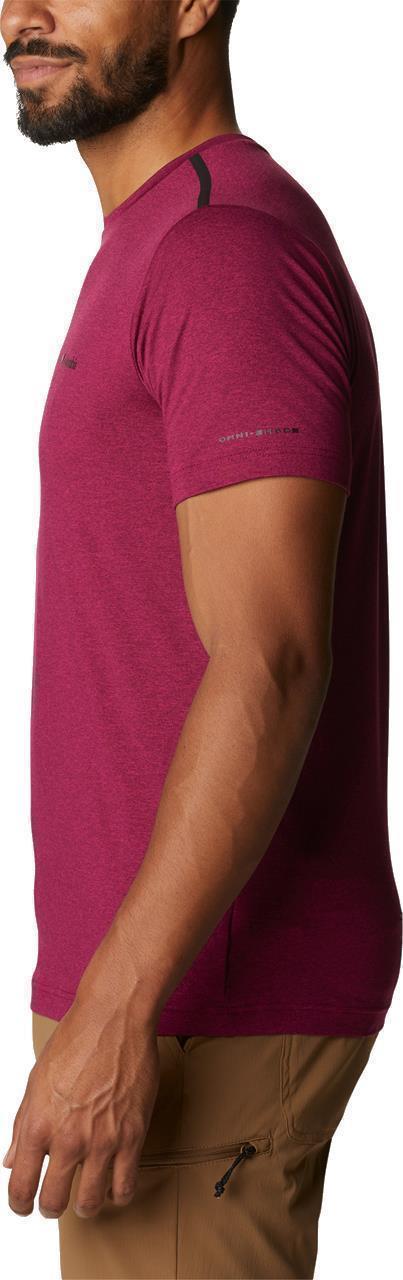 Tech Trail Crew Neck - Tall - Mens - Red Onion Heather 3