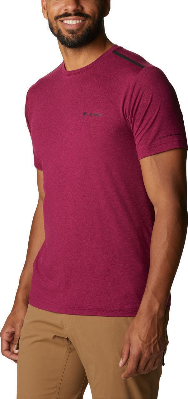 Tech Trail Crew Neck - Tall - Mens - Red Onion Heather 4