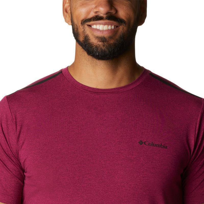 Tech Trail Crew Neck - Tall - Mens - Red Onion Heather 5