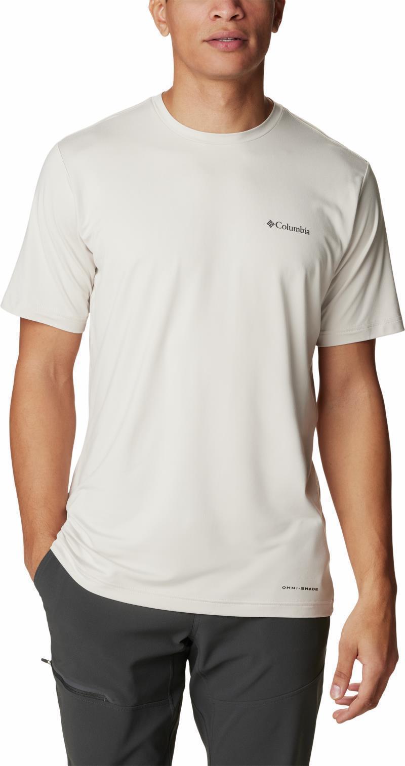 Tech Trail Graphic Tee - Mens - Dark Stone / Slopes Graphic 1