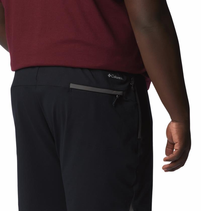 Tech Trail Knit Shorts, 5" Inseam - Big - Mens - Black 5