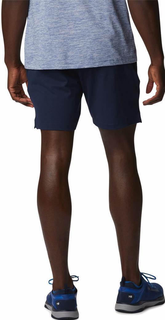 Tech Trail Knit Shorts, 5" Inseam - Mens - Collegiate Navy 2