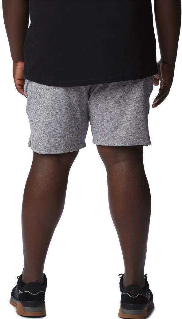Tech Trail Knit Shorts, 7" Inseam - Big - Mens - City Grey Heather 2