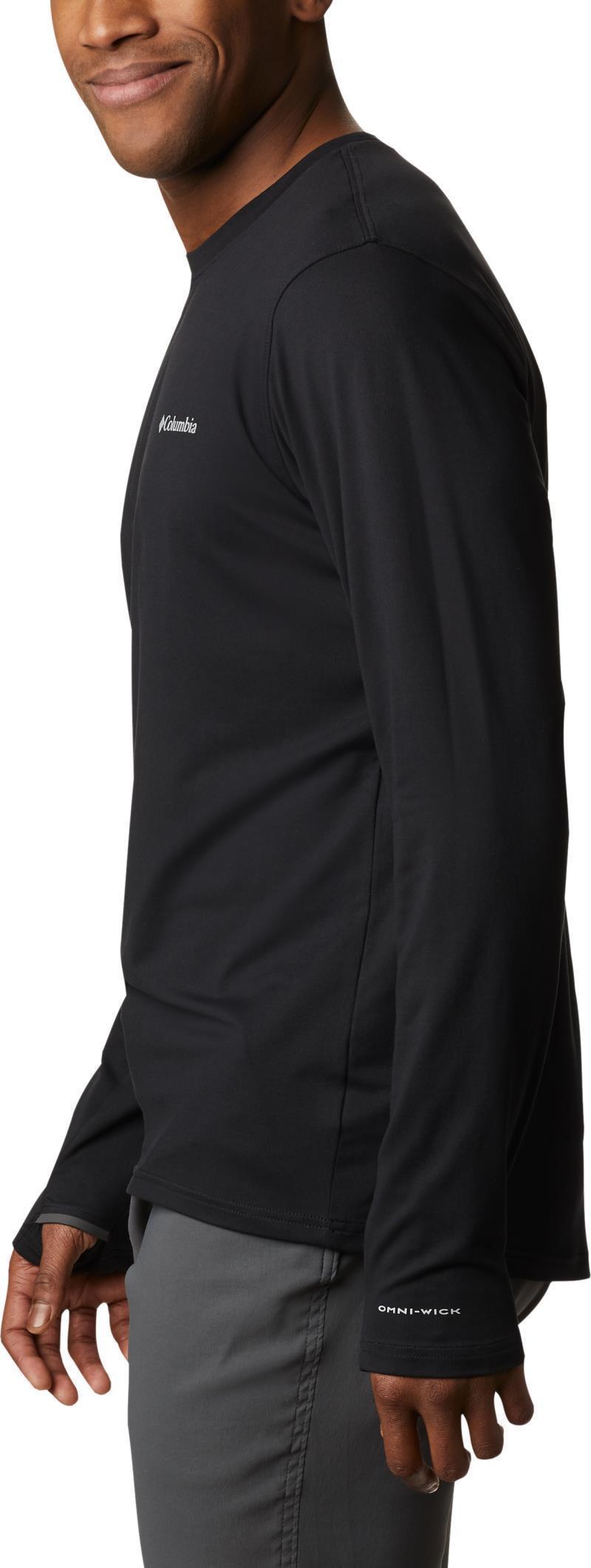 Tech Trail LS Crew II - Mens - Black 3