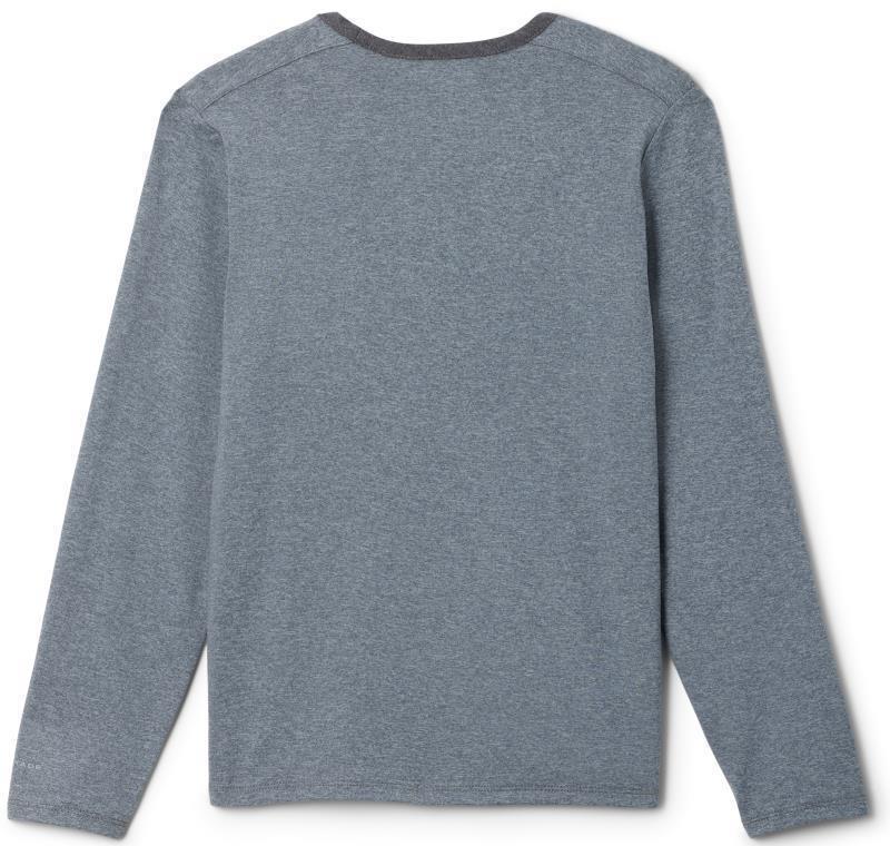 Tech Trail LS Shirt - Youth Boys - City Grey / Shark 2
