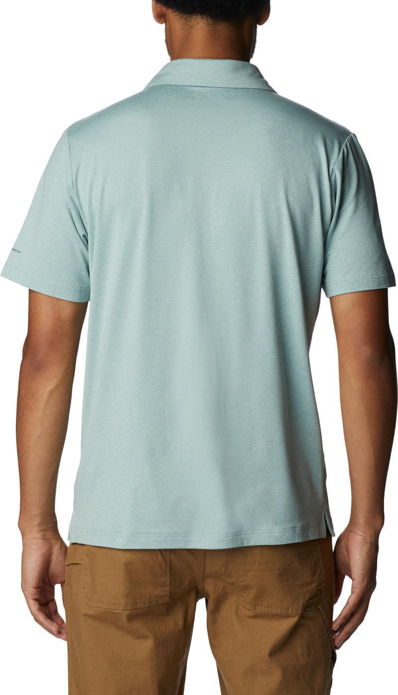 Tech Trail Novelty Polo - Tall - Mens - Niagara Heather Stripe 2